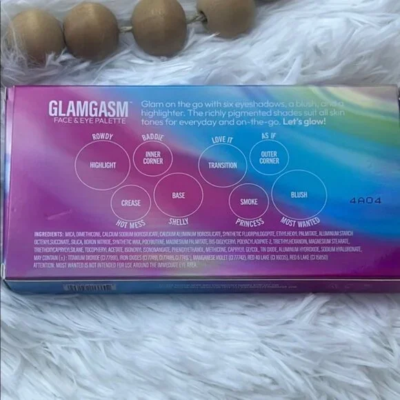 Formula Z Glamgasm Pro Artistry Face /Eye Palette-shadow, blush and highlighter - Picture 8 of 9